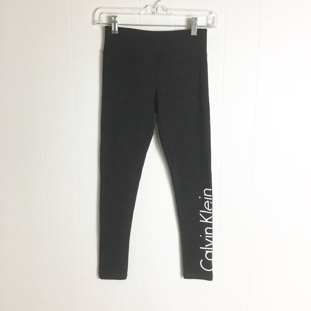 Calvin Klein Black Athletic Leggings Size XS New